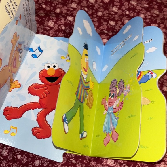 NWT 2- Sesame Street board books  Best Friends Forever The Great Baseball Game - Picture 2 of 3